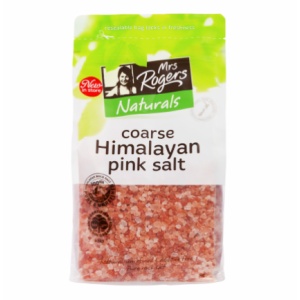 超市 Mrs Rogers Himalayan pink salt coarse 粉盐颗粒 袋装替换装 1kg